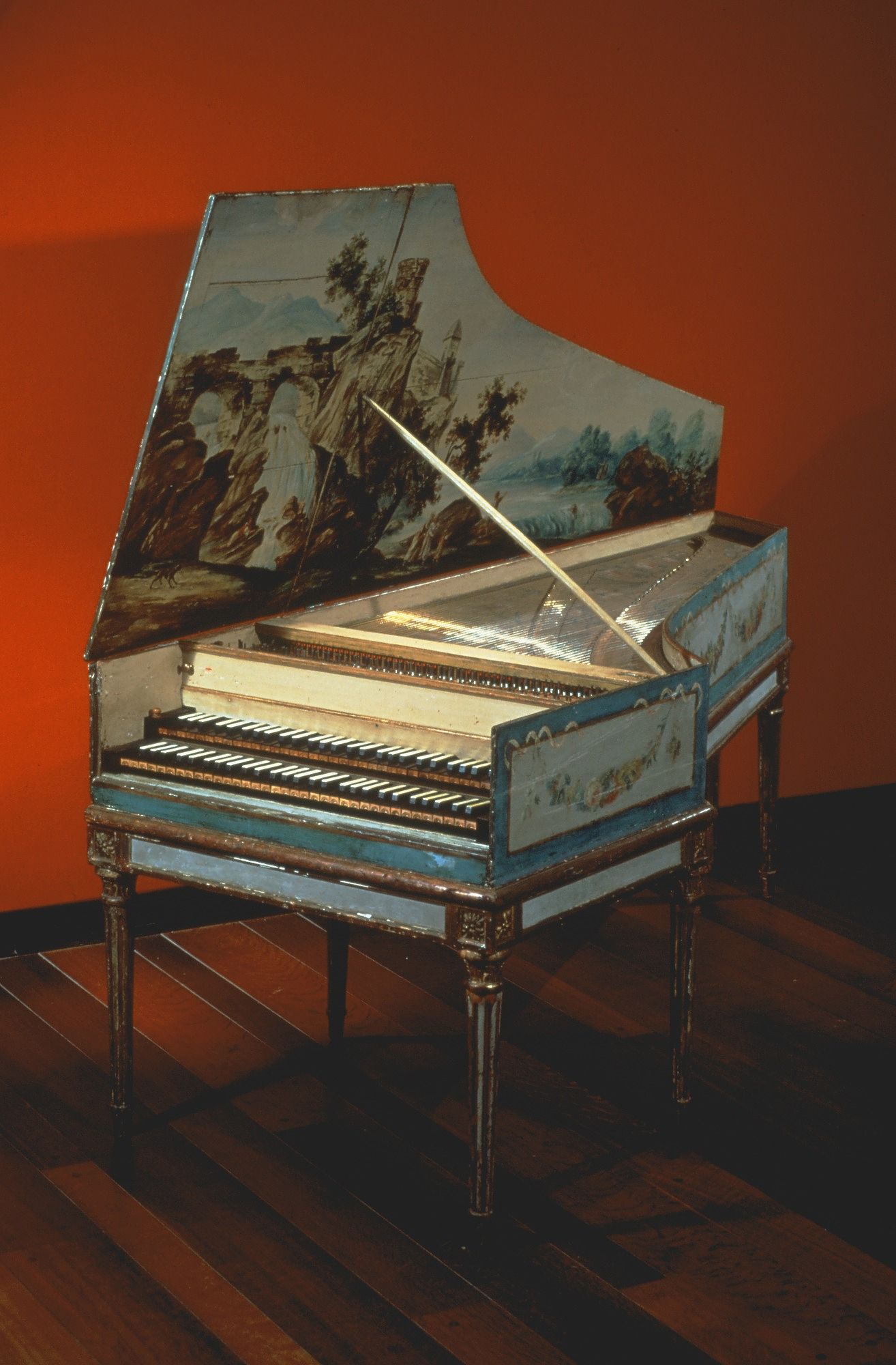 Double manual harpsichord plans